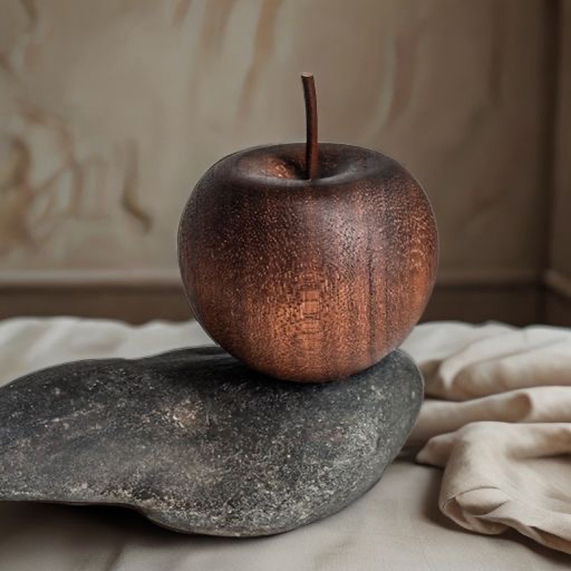 Home And You Fragrance Diffuser - 1 STKS Houten Appelvormige Essentiële Olie