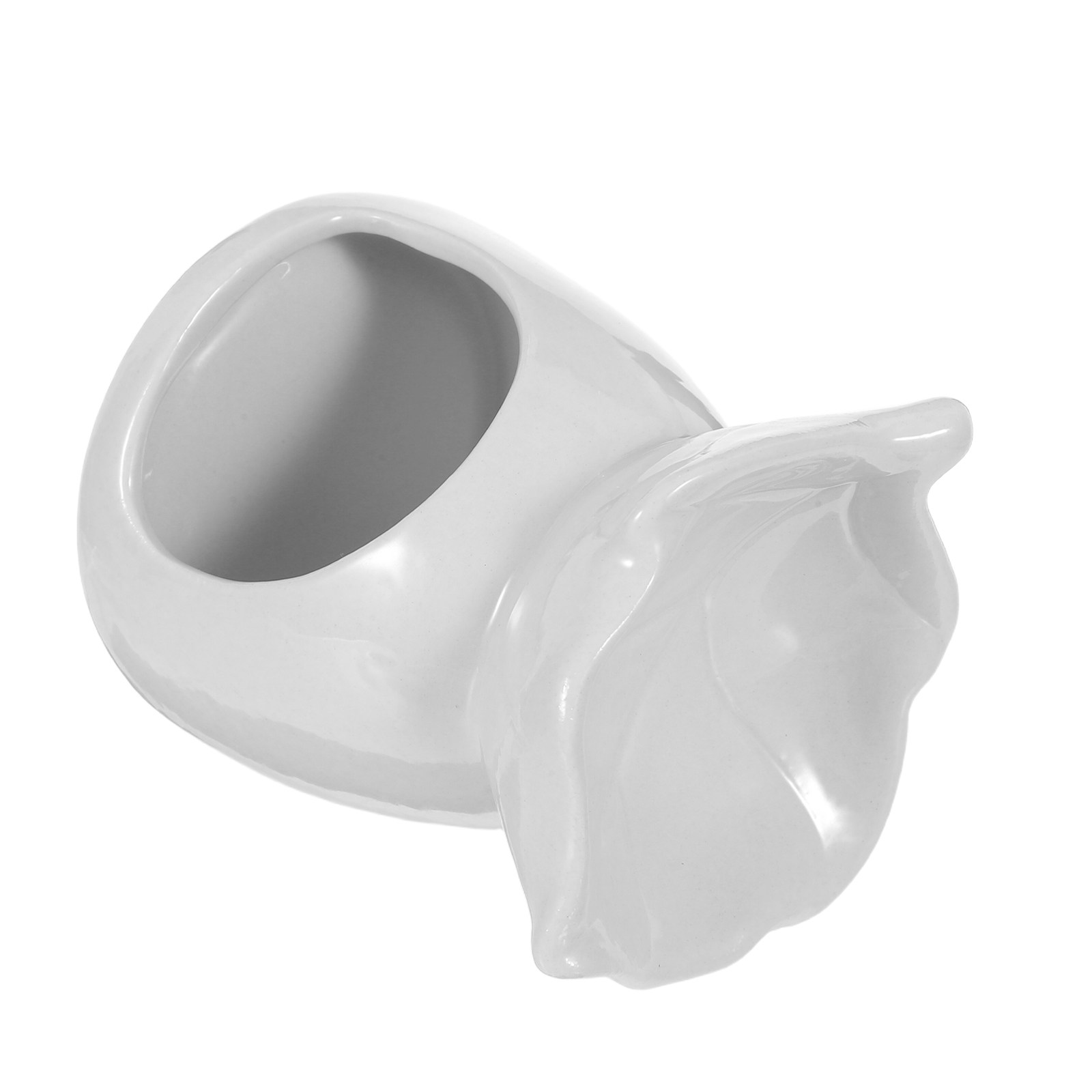 Home And You Fragrance Diffuser - Keramische houder, elegante bladvormige theelicht-oliebrander, aromatherapie