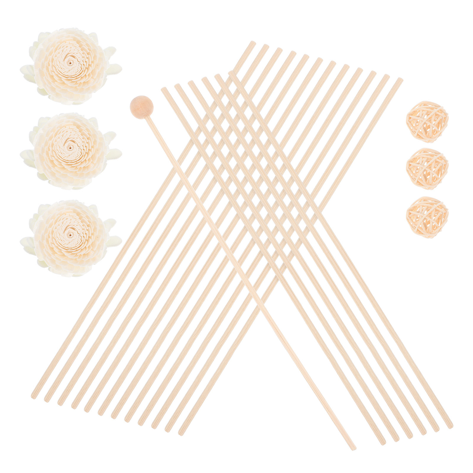 Home Fragrance Aroma Set - Geurdiffuserstokjes Aroma Essentiële Olie Diffuserstokjes Set