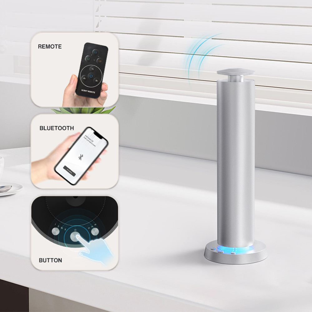 Home And You Fragrance Diffuser - Huisparfum Bluetooth Aroma Diffuser Batterij Metaal