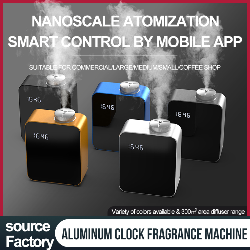 Luxe geurmachine van aluminium - Home Fragrance Market recensie en prijs