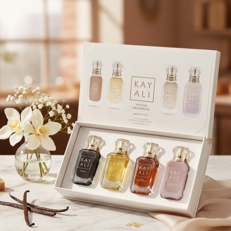 4*10ml KAYALI Unisex Parfumset - Home Fragrance Vanilla Musk recensie en prijs