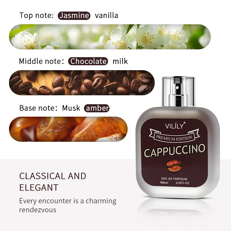 60ml Chocolade Cappuccino Eau  - Home Fragrance Vanilla Musk recensie en prijs
